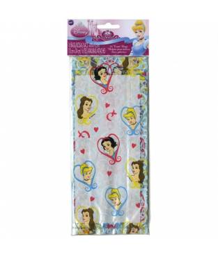16 Sacchetti di plastica Principesse Disney 10x24 cm