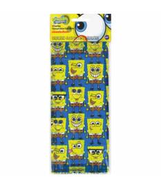 16 Sacchetti di plastica Spongebob  10x24 cm