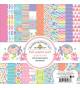 Double Sided DoodlebugDoodlebug Paper Pad-6 "x 6", motivo: in fondo al mare, altri, multicolore