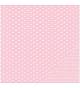 Cartoncino double face, rosa chiaro a pois 30 x 30 cm