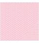 Cartoncino double face, rosa chiaro a pois 30 x 30 cm