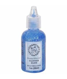 Colla glitterata blu 30 ml Scrappy Cat