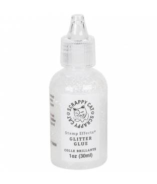 Colla glitterata irridiscente 30 ml Scrappy Cat