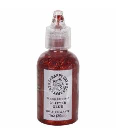 Colla glitterata rossa 30 ml Scrappy Cat