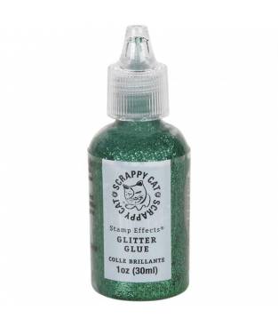 Colla glitterata verde 30 ml Scrappy Cat