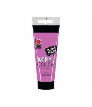 Colore acrilico brillante rosa, 100 ml