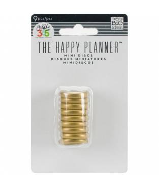 Create 365 Planner Anelli 2 cm 9 pz Oro