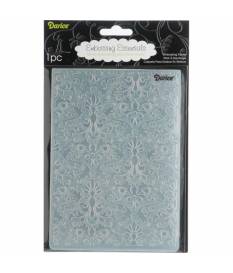 Embossing Folder motivo damascato 12,7x17,8 cm