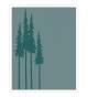 Embossing Folder Sizzix Texture fades, Tall Pines