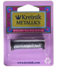 Filo metallico Grigio Kreinik, 11 m