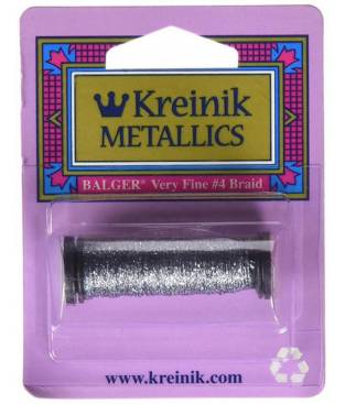 Filo metallico Grigio Kreinik, 11 m