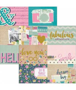 Fogli decorativi So Fancy a doppia faccia, Cardstock 25 pz