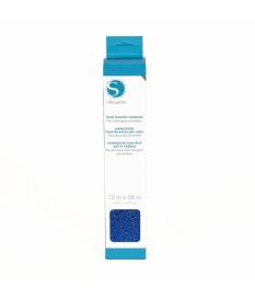 Fogli glitterati trasferibili a caldo Silhouette Blu, 30x90 cm