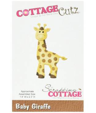 Fustella CottageCutz, Giraffa Baby