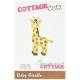 Fustella CottageCutz, Baby Giraffe