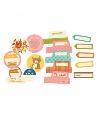 Fustella Saturday Mornings Cardstock, Tidbits