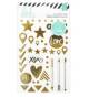 Heidi Swapp foil stickers 50pz, Hello Beautiful