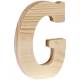 Lettera in legno, G