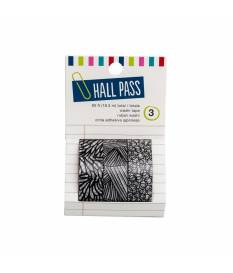 Nastro Washi Tape Hall Pass Adult, Sketch Mark