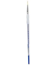 Pennello in Taklon a punta fine Soft-Grip, oro