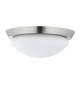 Plafoniera da soffitto Ixa IP44 max. 60 W 230 V E27, 310 mm, vetro opale