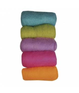 Pura Lana Vergine, Misto Estivo Easy Going, Vello, 5 Colori Da 20G