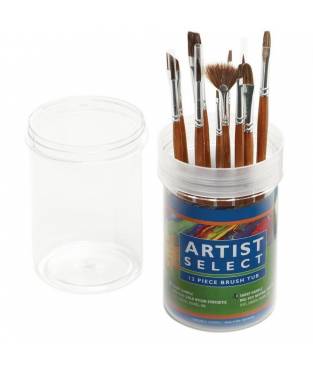 Set pennelli a manico corto Pro Art 12 pz