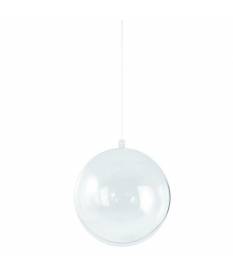 Sfera di plastica apribile 4 cm, 2 pz