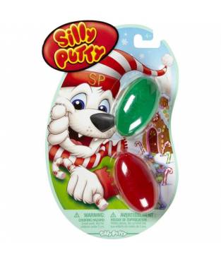 Silly Putty 2 pezzi - Rosso & Verde