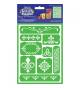 Stencil Gloss Enamels Americana, Fleur de lis