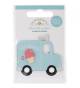 Sticker Ice Cream Truck 3D, Doodlebug Doodle-Pops, 6x9 cm