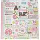 Stickers Bundle of Joy Girl,Alpha