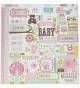 Stickers Bundle of Joy Girl,Alpha