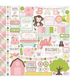 Stickers Bundle of Joy A New Addiction, Baby Girl