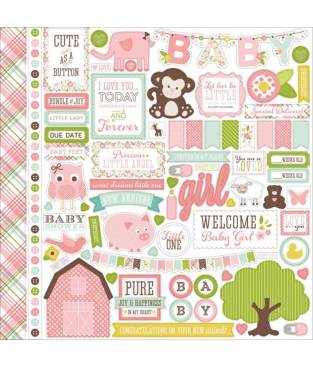 Stickers Bundle of Joy, Baby Girl