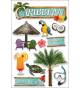 Stickers Caribbean 3D, Paper House