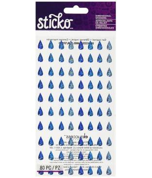 Stickers Sticko Classic, Raindrops