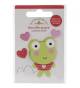 Stickers Sugarplums Leapfrog 3D, Doodlebug Doodle-Pops 6 x 9 cm