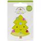 Stickers Sugarplums Merry Tree 3D, Doodlebug Doodle-Pops 6x9 cm