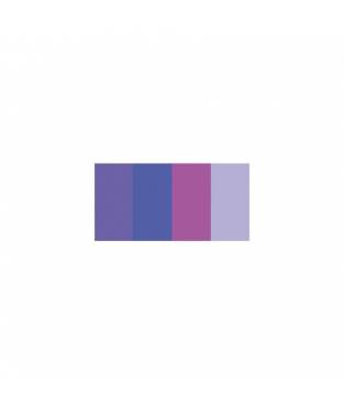 Strisce Quilling di Carta 3mm 100 pezzi - Colori Assortiti - 4 Gradazioni Viola