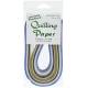 Quilling Paper 0,3 cm 80 pz, Pearlized