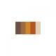 Quilled Creations Mixed Pack 0,6 cm, Brown Shades