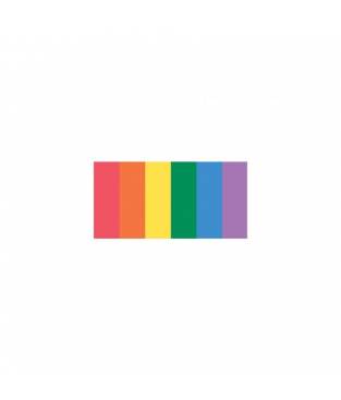 Strisce Quilling di Carta 6mm 100 pezzi - Colori Assortiti - 6 Colori Arcobaleno