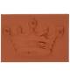 Timbro cling stamp Deep Red, Crown for Royalty