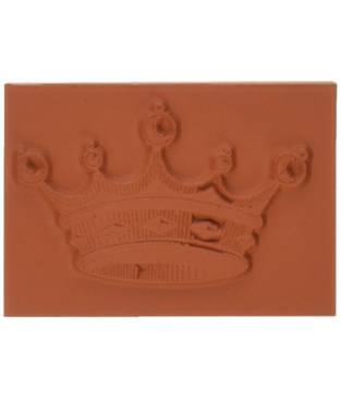 Timbro cling stamp Deep Red, Crown for Royalty