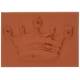 Timbro cling stamp Deep Red, Crown for Royalty